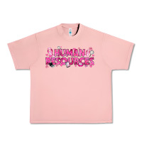 Salmon Breast Cancer Human Resources Urban Heavy Tee - texasbilliewilder