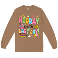Toasted Coconut hooray for the last day black Long Sleeve Tee - JahusDesignShop