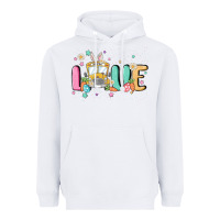 White love school bus Heavyweight Hoodie - MaliasSmallBusiness