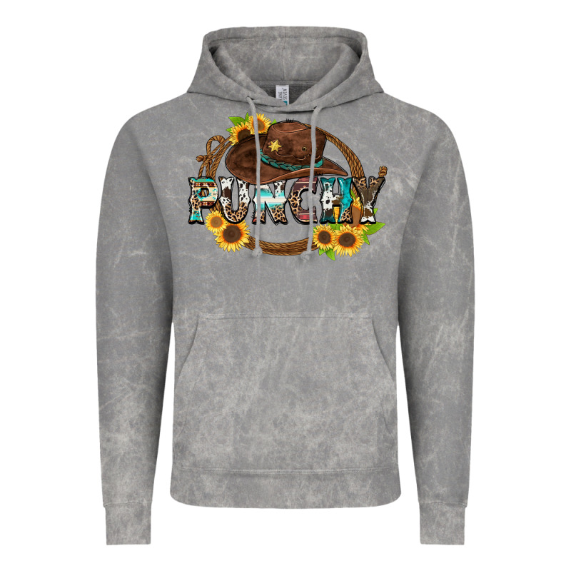 Punchy Vintage Hoodie by Zillion Design Studio | Teevron