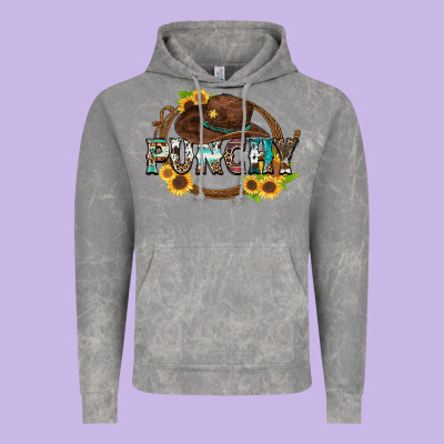 Punchy Vintage Hoodie Designed By Zillion Design Studio