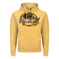 Vintage Mustard punchy Vintage Hoodie - Zillion Design Studio