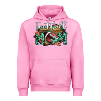 Fuchsia Pink Football Mom Urban Hoodie - Bettercallsaul