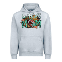 Heather Grey Football Mom Urban Hoodie - Bettercallsaul