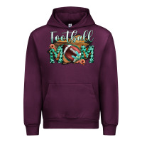 Mauve Wine Football Mom Urban Hoodie - Bettercallsaul
