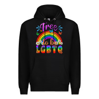 Black Western Free To Be Lgbtq Premium Hoodie - BundleAndBundleShop
