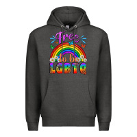 Charcoal Heather Western Free To Be Lgbtq Premium Hoodie - BundleAndBundleShop
