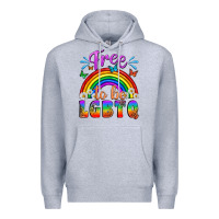 Heather Grey Western Free To Be Lgbtq Premium Hoodie - BundleAndBundleShop