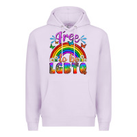 Lilac Western Free To Be Lgbtq Premium Hoodie - BundleAndBundleShop