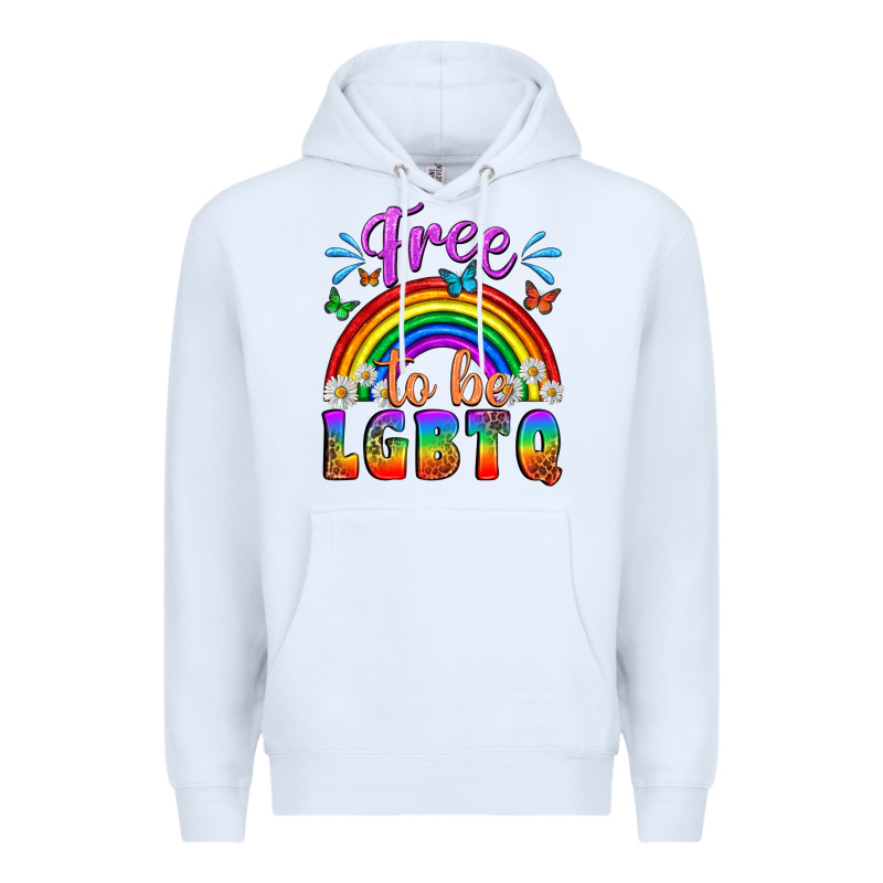 Western Free To Be Lgbtq Premium Hoodie by BundleAndBundleShop | Teevron