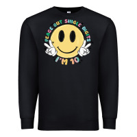 Black peace out single digits im 10 Premium Sweatshirt - MaliasSmallBusiness