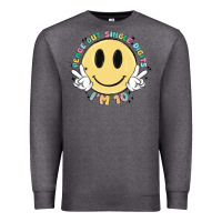 Charcoal Heather peace out single digits im 10 Premium Sweatshirt - MaliasSmallBusiness