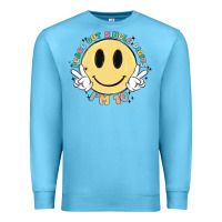 Ocean Blue peace out single digits im 10 Premium Sweatshirt - MaliasSmallBusiness