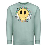 Seafoam peace out single digits im 10 Premium Sweatshirt - MaliasSmallBusiness