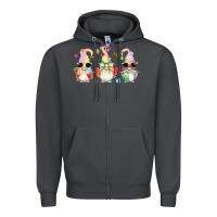 Smoke summer gnomes Zipper Hoodie - Artiststas