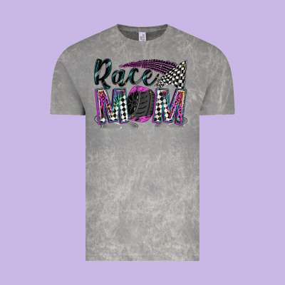 Race Mom Vintage Tee Designed By Zillion Design Studio