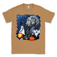Toasted Coconut halloween tree and ghosts Classic Tee - AdoDesignShop