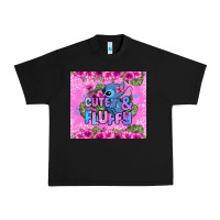 Black cute and fluffy stitch Urban Heavy Tee - Zillion Design Studio