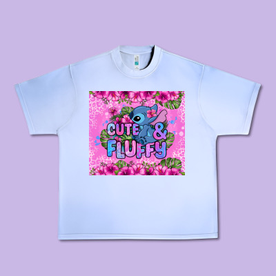 Cute And Fluffy Stitch Urban Heavy Tee Designed By Zillion Design Studio