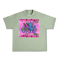 Oil Green cute and fluffy stitch Urban Heavy Tee - Zillion Design Studio