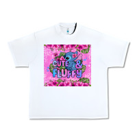 White cute and fluffy stitch Urban Heavy Tee - Zillion Design Studio