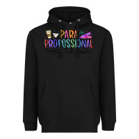 Black paraprofessional Heavyweight Hoodie - MaliasSmallBusiness