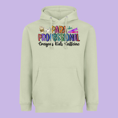 Paraprofessional Heavyweight Hoodie Designed By Maliassmallbusiness