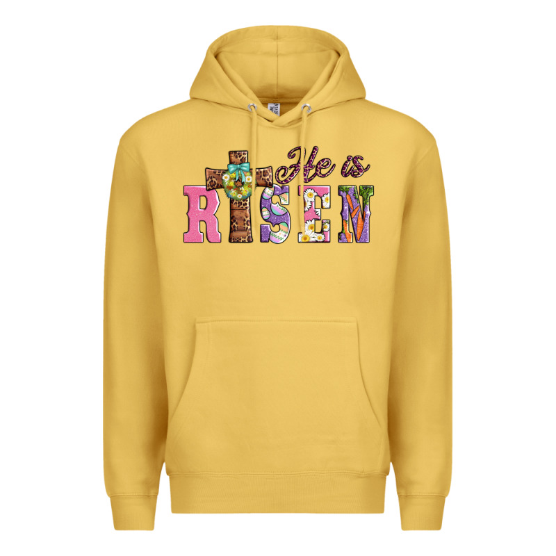 Easter He ıs Risen Premium Hoodie by AdoDesignShop | Teevron