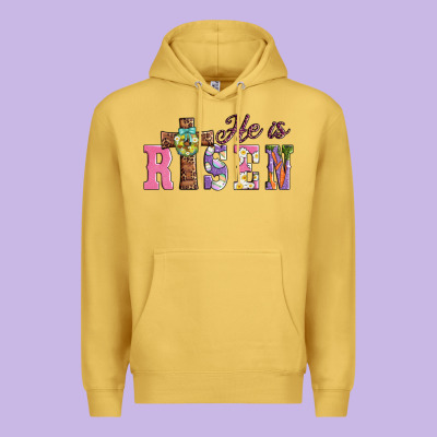 Easter He ıs Risen Premium Hoodie Designed By Adodesignshop