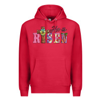 Cardinal easter he ıs risen Premium Hoodie - AdoDesignShop