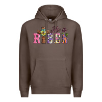 Coffee easter he ıs risen Premium Hoodie - AdoDesignShop