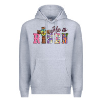 Heather Grey easter he ıs risen Premium Hoodie - AdoDesignShop