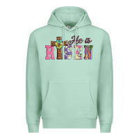 Seafoam easter he ıs risen Premium Hoodie - AdoDesignShop