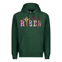 Sports Green easter he ıs risen Premium Hoodie - AdoDesignShop