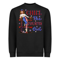 Black chill the fourth out 4th july Heavyweight Sweatshirt - texasbilliewilder