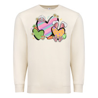 Sandshell easter hearts Premium Sweatshirt - MaliasSmallBusiness