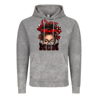 Cloud Rock cheer mom messy bun Vintage Hoodie - texasbilliewilder