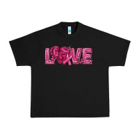 Breast Cancer Love Urban Heavy Tee | Teevron