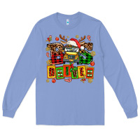 Colony Blue bus driver chrıstmas Long Sleeve Tee - AdoDesignShop