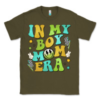 Army Green in my boy mom era Classic Tee - JahusDesignShop