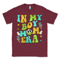 Burgundy in my boy mom era Classic Tee - JahusDesignShop
