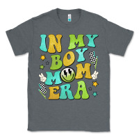 Charcoal Heather in my boy mom era Classic Tee - JahusDesignShop