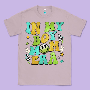 In My Boy Mom Era Classic Tee Designed By Jahusdesignshop