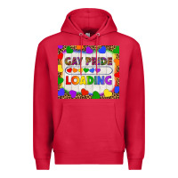 Cardinal Gay Pride Loading LGBTQ Tumbler Premium Hoodie - BundleAndBundleShop
