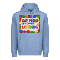 Colony Blue Gay Pride Loading LGBTQ Tumbler Premium Hoodie - BundleAndBundleShop