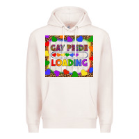Pale Pink Gay Pride Loading LGBTQ Tumbler Premium Hoodie - BundleAndBundleShop