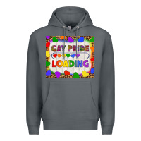 Rock Gay Pride Loading LGBTQ Tumbler Premium Hoodie - BundleAndBundleShop