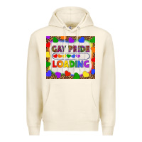 Tofu Gay Pride Loading LGBTQ Tumbler Premium Hoodie - BundleAndBundleShop