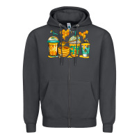 Smoke bumble bee honey coffee Zipper Hoodie - Jasminsmagicworld