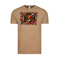 Vintage Coffee christmas football Vintage Tee - RanaPortraitStore